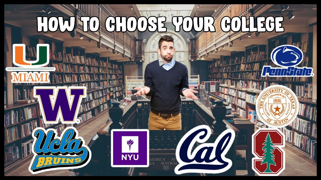 How To Choose The Right Colleges For You  (Location, Major, etc.)