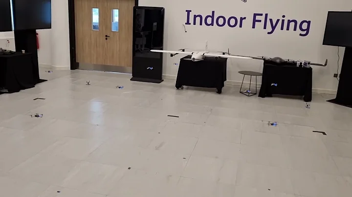 UWB Drone Swarm Demo 3