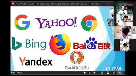TLE 5 Lesson 3: Gathering and Organizing Data Using the ICT (part 2)