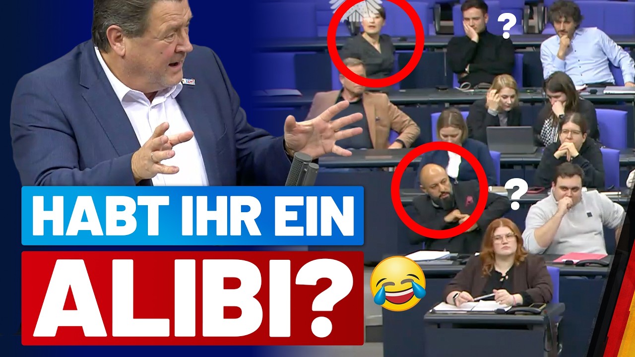 Stephan Brandner offenbart die Verbindung des links-grünen Terrors zum Bundestag! - AfD-Fraktion