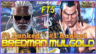 T8 FT5 Set ▰ MULGOLD (#1 Ranked Feng) Vs BREADMAN (#1 Ranked Leroy) ▰ Tekken 8 High Level Gameplay