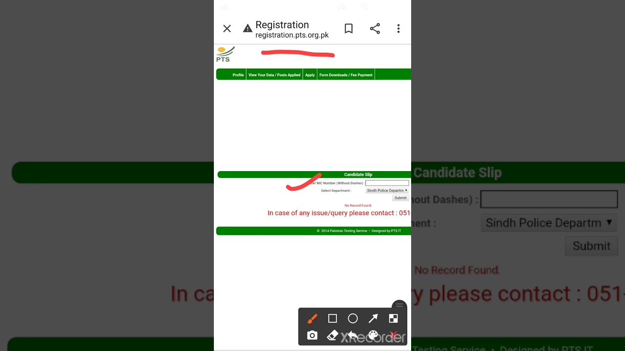 Sindh Police Jobs - PTS (How to Print Slip) 2021 