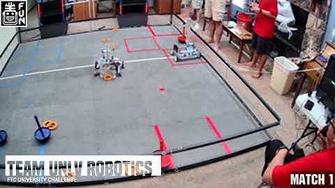 Remote Match 1 ULTIMATE GOAL FTC University Challenge Team UNLV Robotics