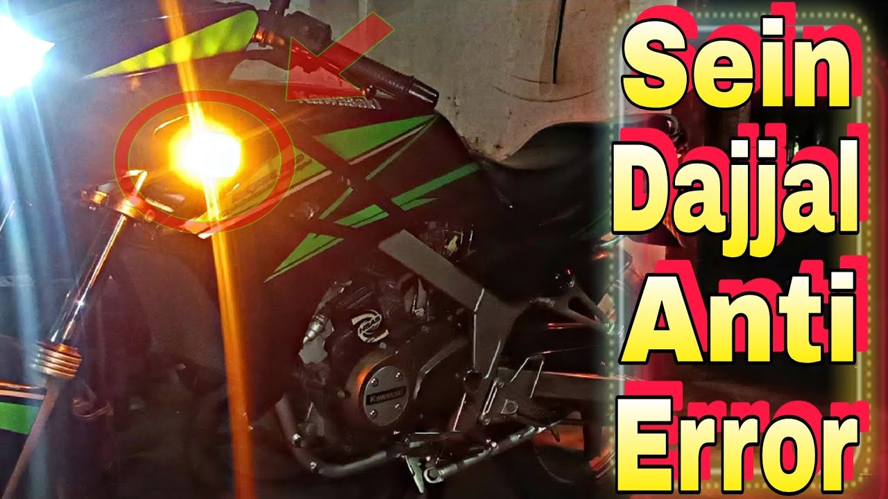 Cara Pasang Sein Dajjal Anti Error Pada Ninja SS / R ‼️