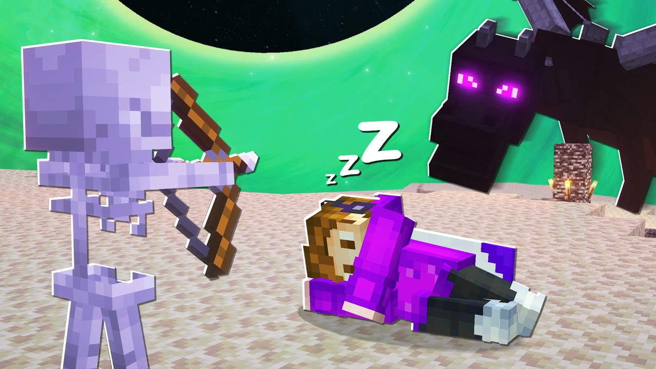 Minecraft’ı MOBLARA BİTİRTTİM!