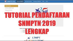 TUTORIAL PENDAFTARAN SNMPTN 2019 - Durasi: 13.55. 