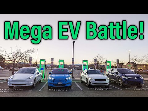 Mach-E vs Model Y vs ID.4 vs Polestar 2 - Which is the Best EV for You?