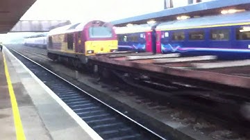 Oxford class 67 on freight