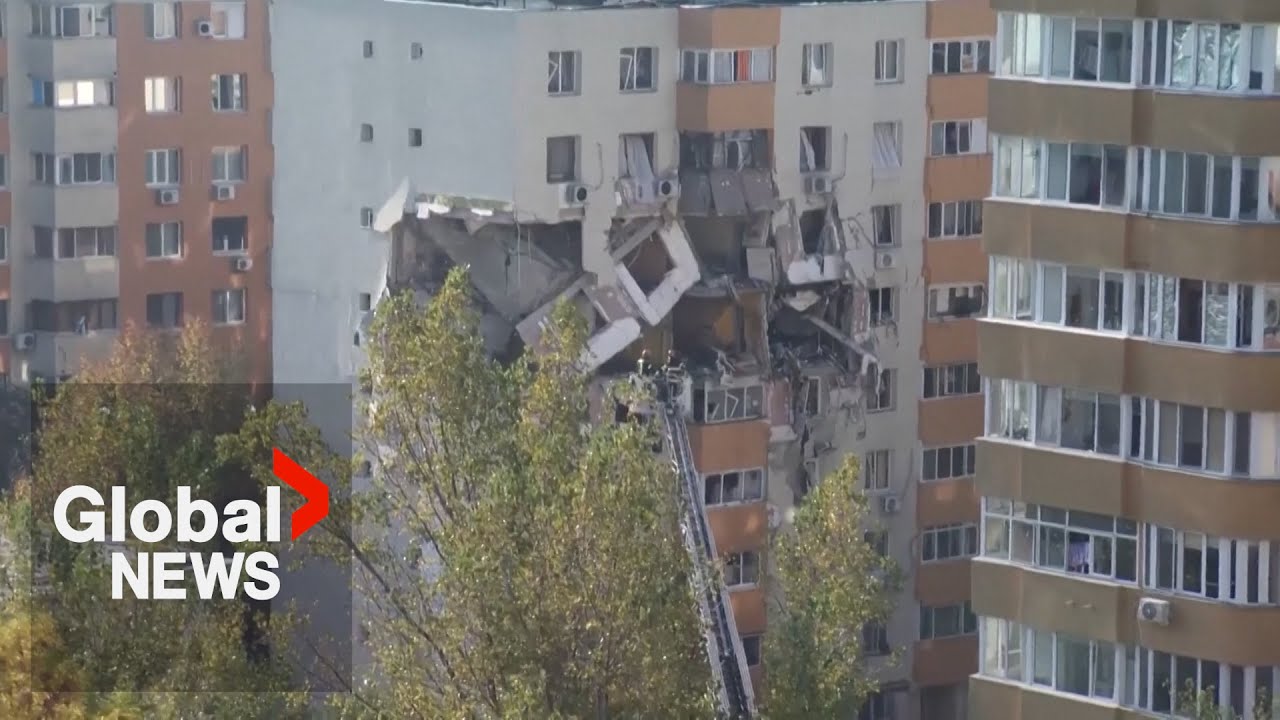 "It was a horror": Blast at apartment building in Bucharest, Romania ...