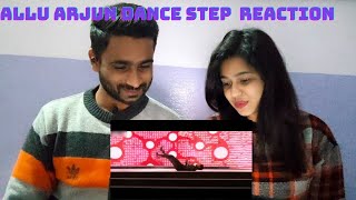 Couple Reacts To Top 20 Dance Moves Of Allu Arjun Till 2020 || allu arjun dance steps reaction