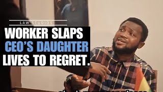 Rude Worker Slaps Lady Little Did He Know She Was The CEO's Daughter