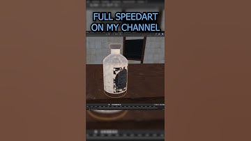 Abandoned Room #3d #art #cinematic #blender #shorts #shortsvideo #fyp #model #vfx