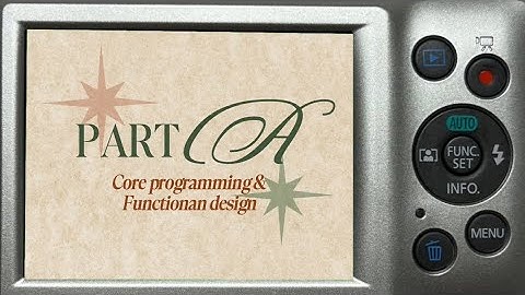 FUNDAMENTAL PROGRAMMING CONCEPT : Core Programming & Functional Design Video Demonstration 