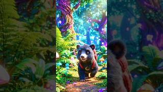 The Magical Adventure of Baby Bear! 🐻✨ | 3D Animated Kids Story #shorts #viral #tiktok #video