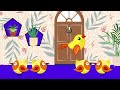 5 Little Chickadees Rhymes For Children LittleStars Tv 