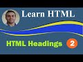 HTML tutorial for beginners HTML Headings