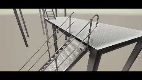 Tekla Stair Handrail Tool