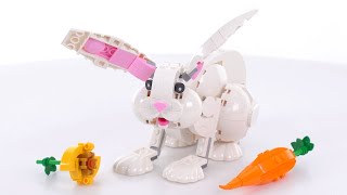 LEGO Creator 3-in-1 White Rabbit 31133 review! Multiple delightful builds \& tons of charm