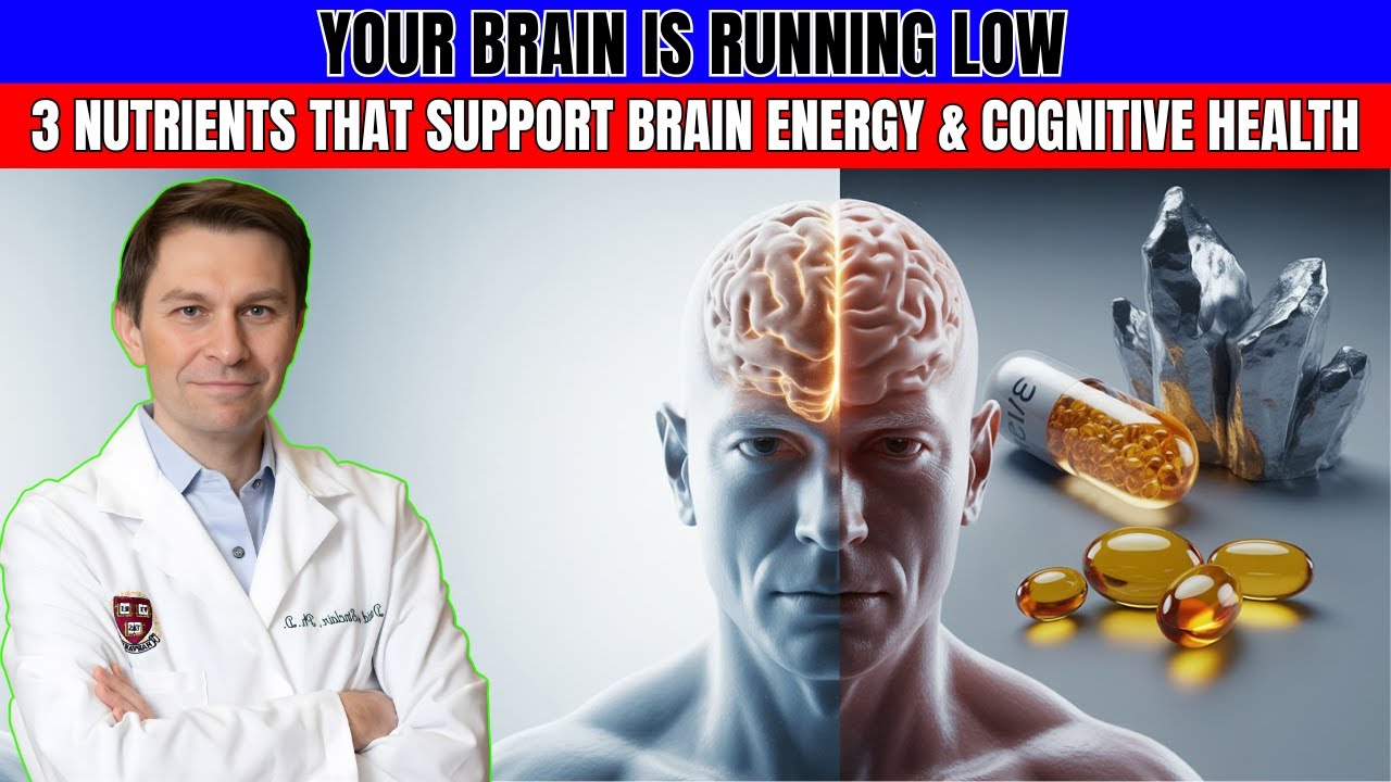 3 Essential Nutrients That Power Brain Energy & Cognitive Health | Dr. David Sinclair