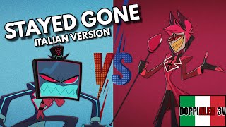 STAYED GONE - Alastor vs Vox | Hazbin Hotel (cover ITA)