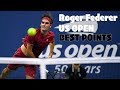 【テニス】【伝説】圧倒的王者…！？全米オープンのフェデラー神業スーパープレイ！【神業】Roger Federer Super Play US Open