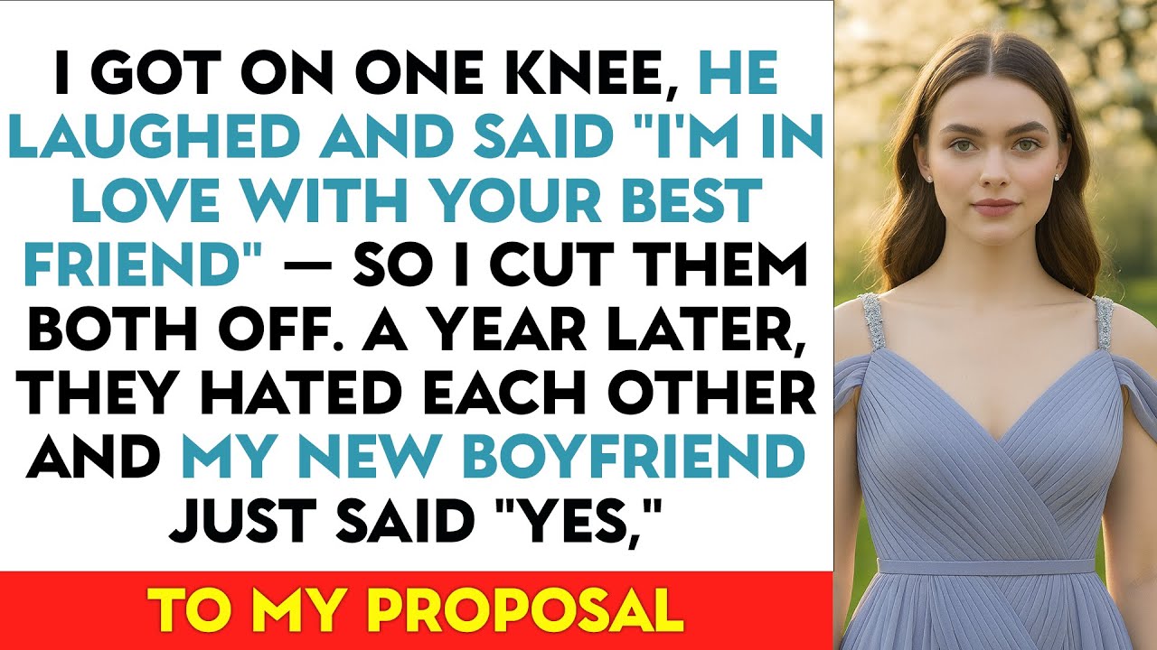 I Got on One Knee, He Laughed and Said 