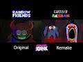 Rainbow friends x garten of banban part 3  animation comparison