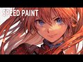 speed paint - 惣流・アスカ・ラングレー Soryu Asuka Langley Neon Genesis EVANGELION