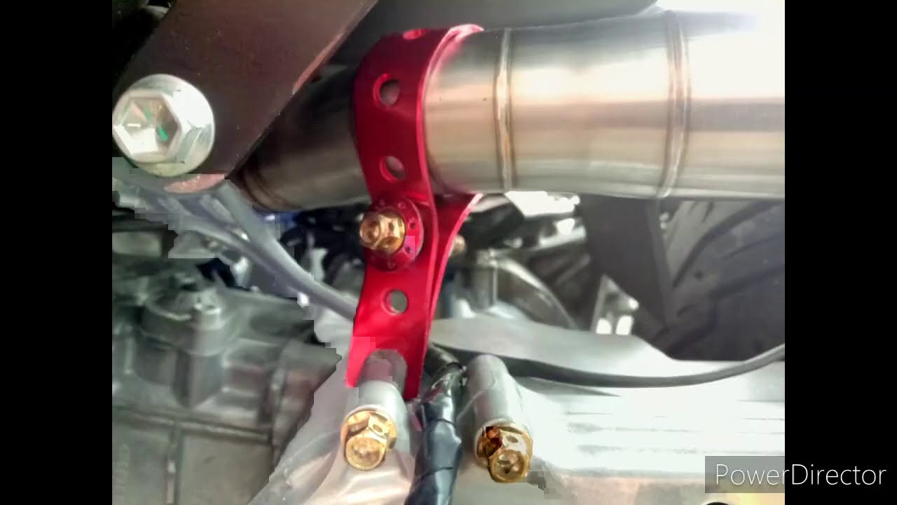 Aerox 155 Air Ram Intake Stabilizer Bracket DIY Mod Revisited