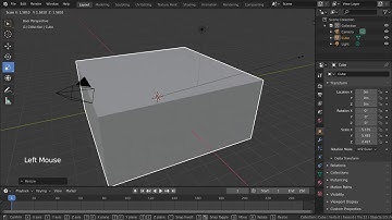How to Select & Transform in Blender | Blender Box Select Tutorial