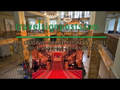 वीडियो: ग्रैंड बुडापेस्ट होटल के लिए जर्मन फिल्म स्थान