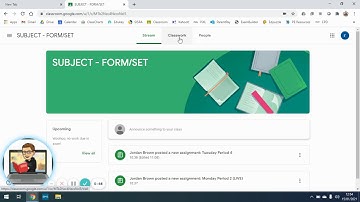 Using Google Classroom on a laptop