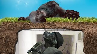 картинка: МАНЬЯК И ПОДЗЕМНЫЙ УРОВЕНЬ - CS:GO Прятки (КС ГО Маньяк)