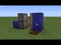 Jeb Door and 2x1 Piston Door Minecraft Tutorial