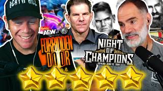 Reacting to Meltzer's Star Ratings For WWE Night Of Champions and AEW Forbidden Door