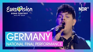 ISAAK - Always On The Run | Germany 🇩🇪 | National Final Performance | Eurovision 2024 Resimi