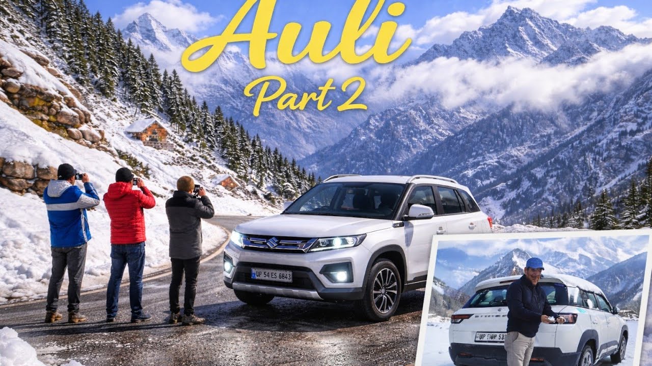 Snow snow 2 ❄️ 🌨️ Delhi to Auli vlog 2 