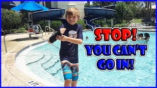CAN TYLER GO SWIMMING YET? | We Are The Davises