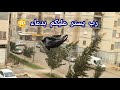 شاهدوا بداية هبوب رياح قوية نسأل الله السلامة