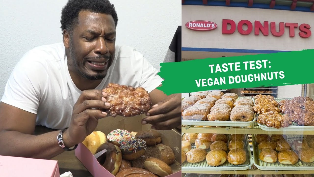taste test: vegan doughnuts (Ronald's in Las Vegas) | Chris C-Snacks