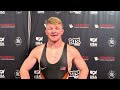 2026 Final X | 92 kg True-Thirds Post Match | Dustin Plott