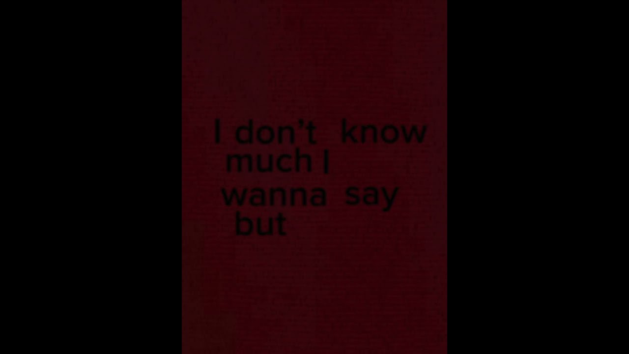  Theres So Much I Wanna Say Vent Relatable Short