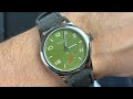 Nomos Club Campus All Olive 707 – The Perfect Minimalist Everyday Watch