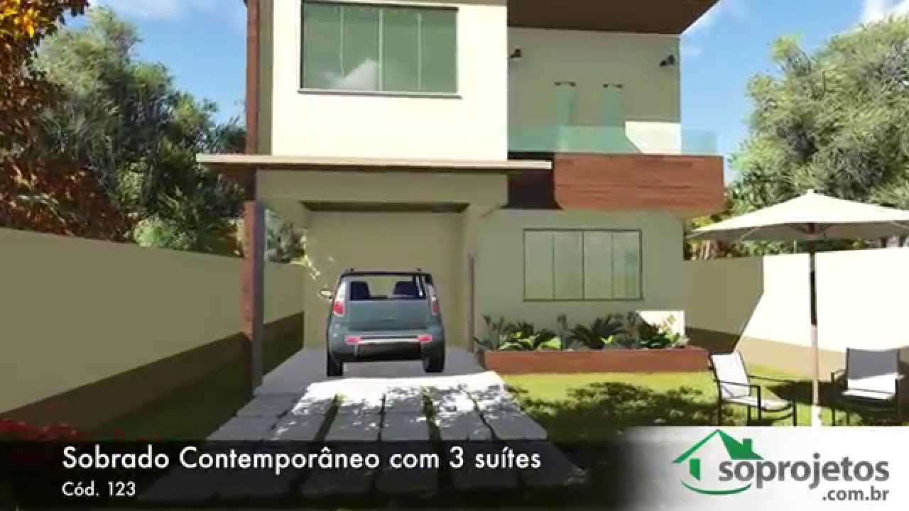 SOBRADO MODERNO COM 3 SUÍTES 💎 💰940.000,00 📐 178 m² de área