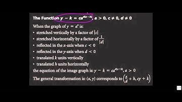 Lesson 5.2 - Analyzing Exponential Functions