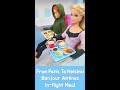From Paris to Helsinki/ In-flight meal /Miniature food /Rement مصغر लघु makanan mini ক্ষুদ্র #shorts
