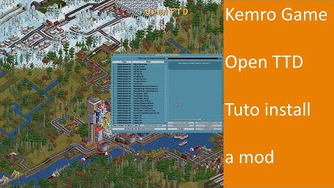 Open TTD tuto : install mod (1080p, 60FPS)