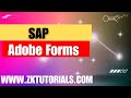02 SAP Adobe Forms - Print Static text In Different Fonts Size & Colour
