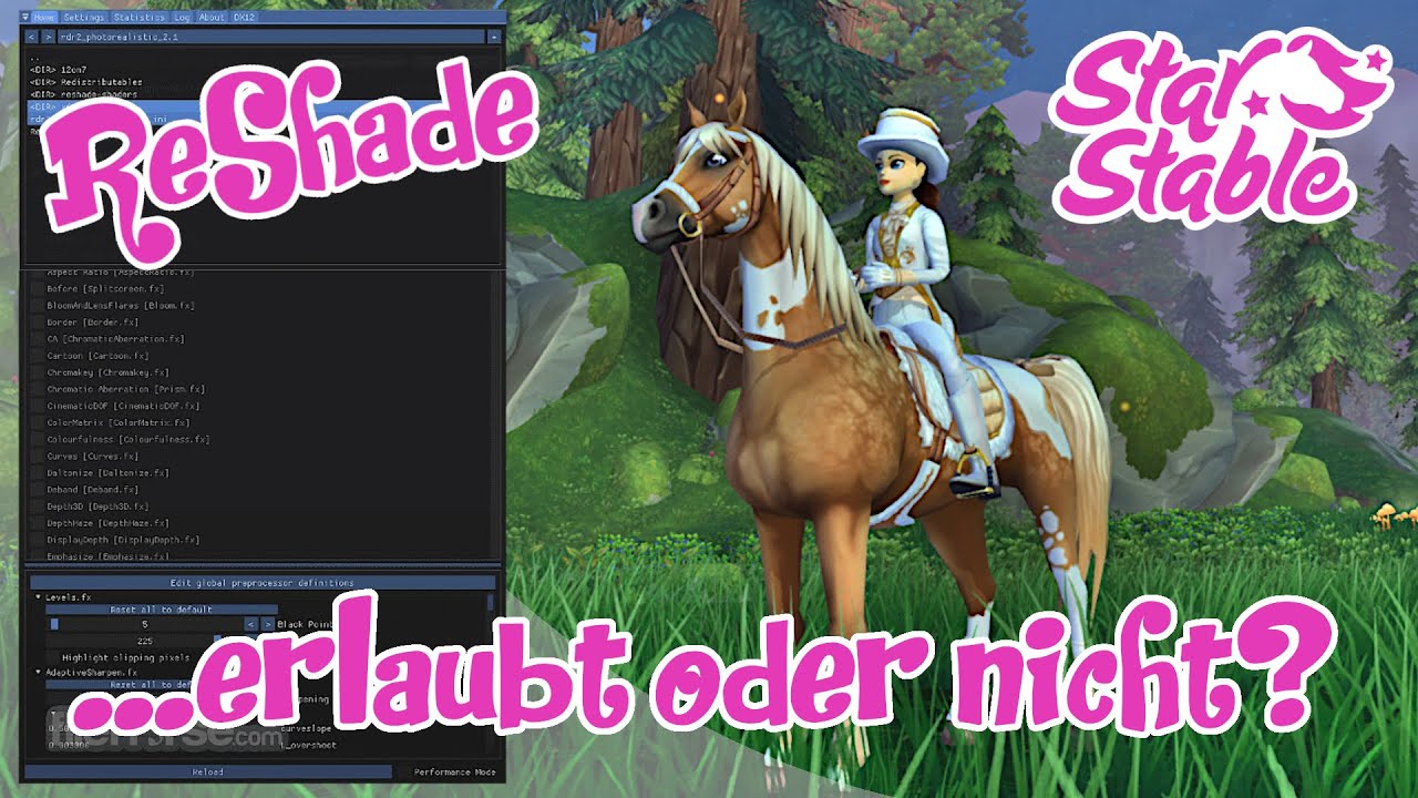 Star Stable [SSO] ReShade...erlaubt oder nicht erlaubt? - YouTube