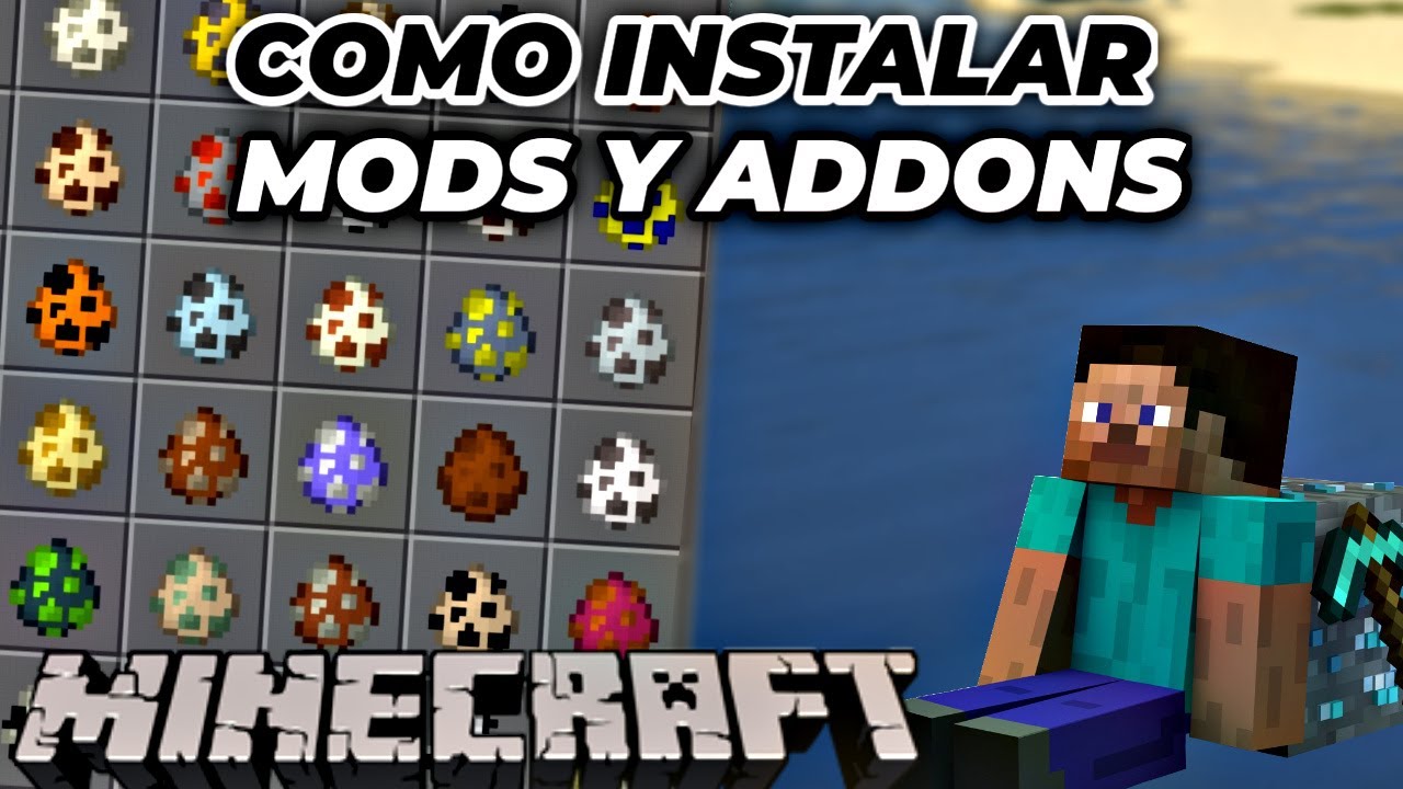 INSTALAR MODS [ZIP] para MINECRAFT PE ANDROID 2020 bien